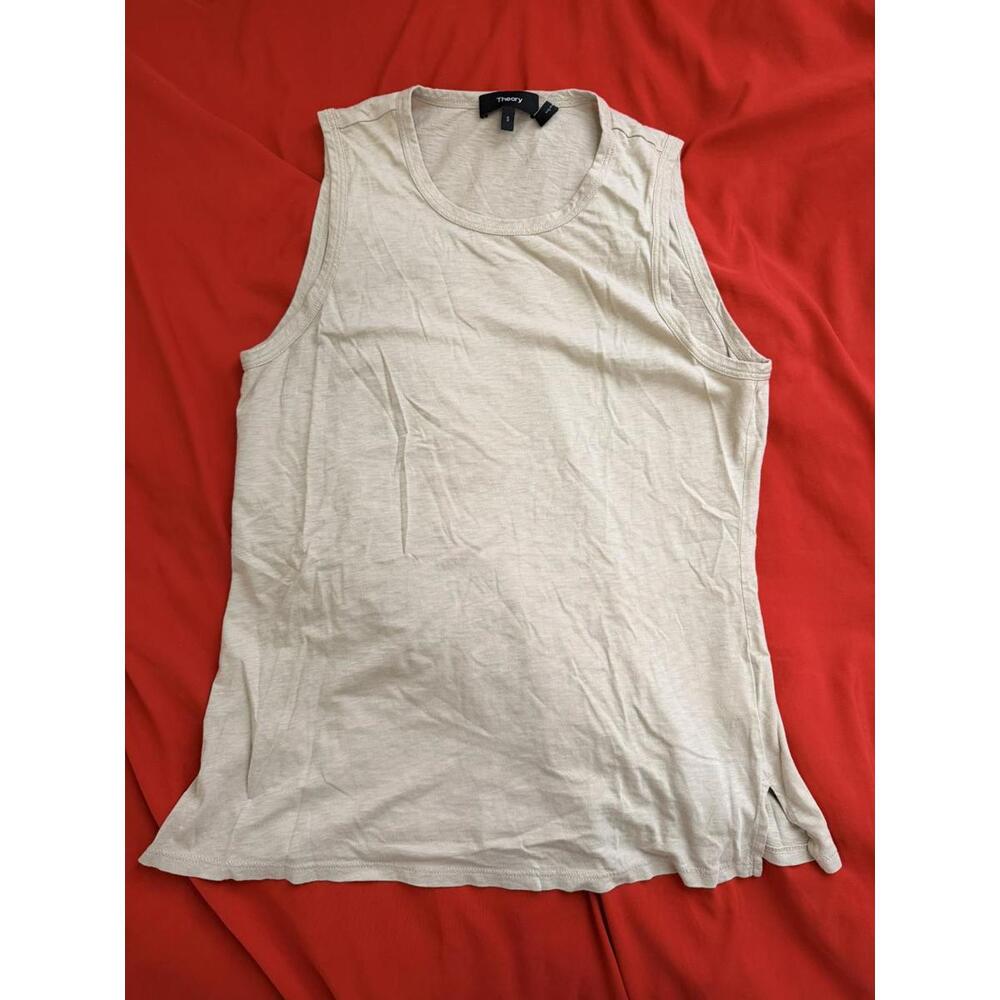 THEORY Tank Top in Beige (SMALL)
